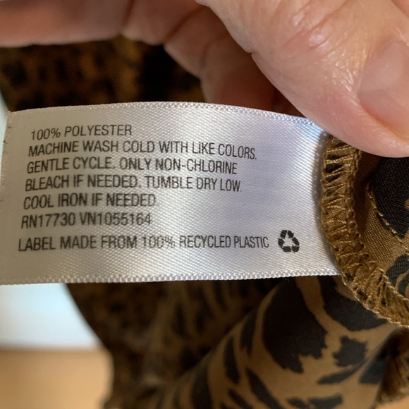 Slip Dress Leopard Print Summer Dress Size Small - Picture 8 of 10